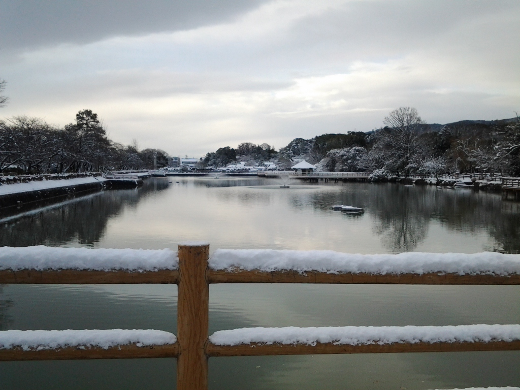 20150102_長岡天満宮　八条ヶ池